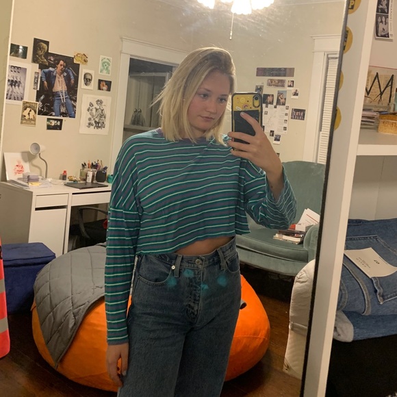 Urban outfitters crop long sleeve